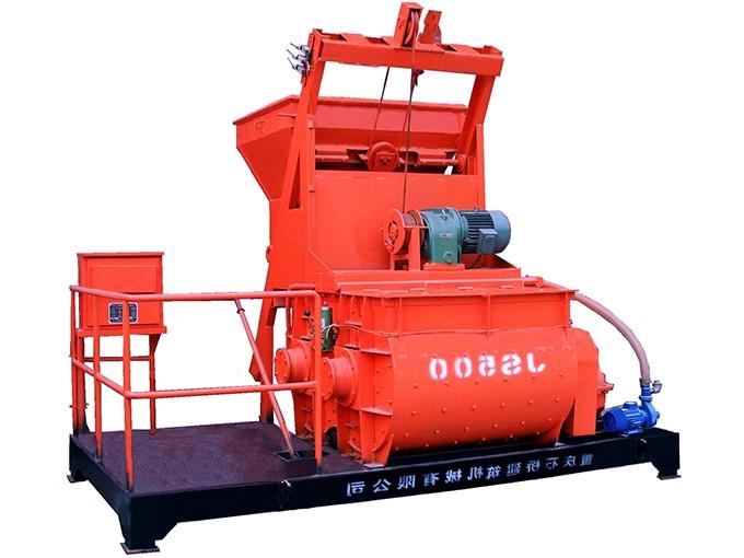 Yunnan JS500 type double horizontal shaft forced mixer